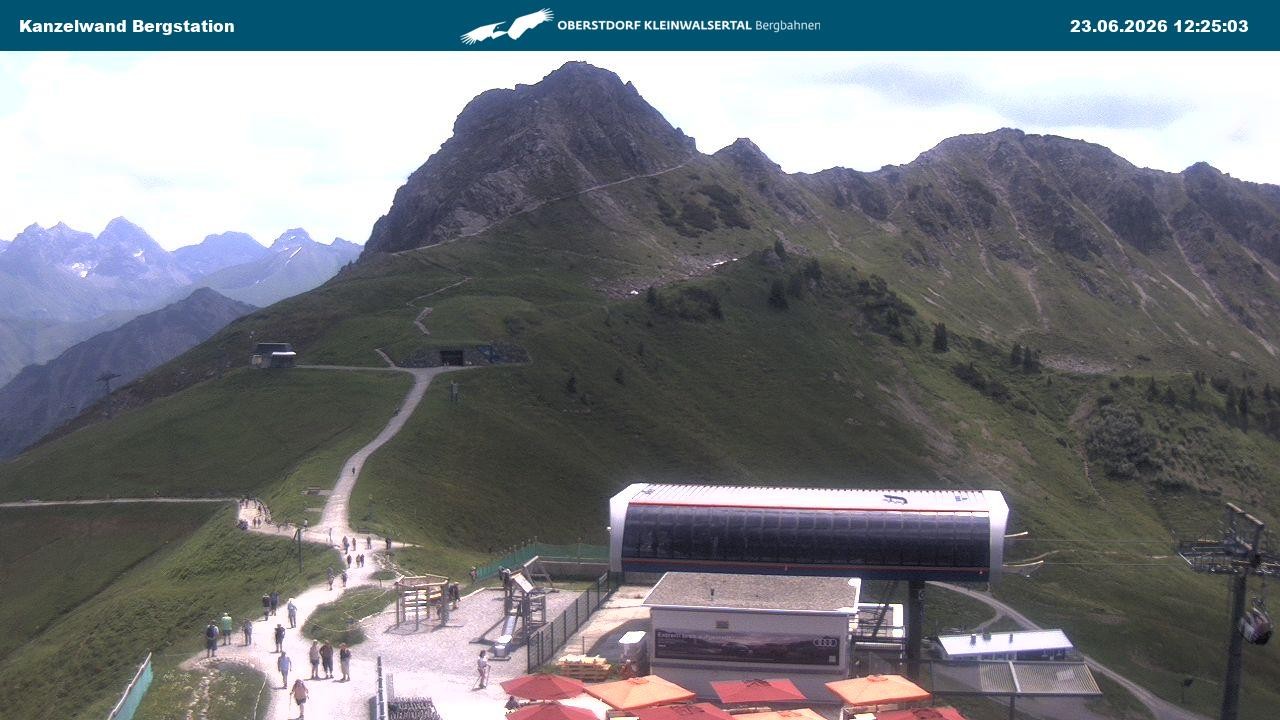 Archiv Foto Webcam Gipfelstation Kanzelwand
