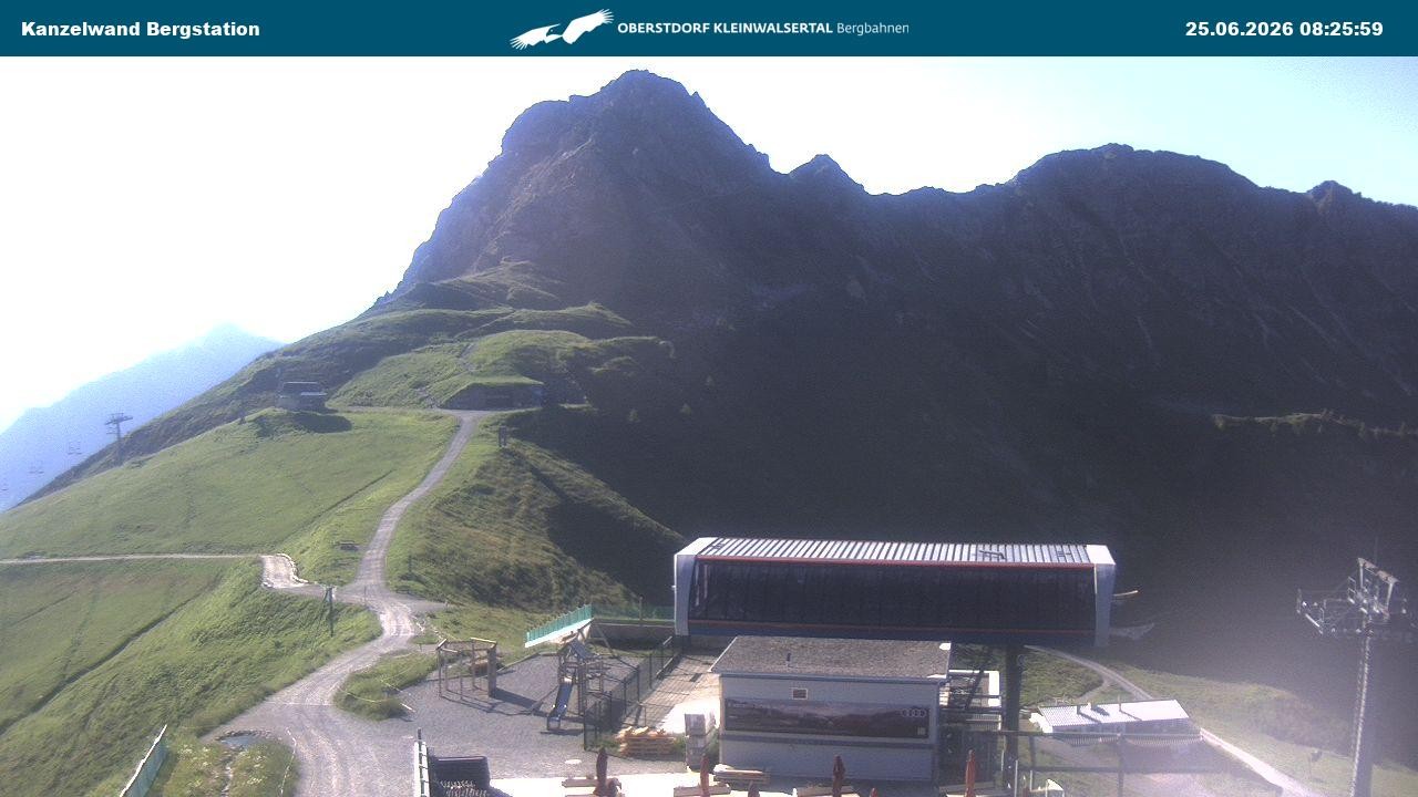 Archived image Webcam Top station Kanzelwand