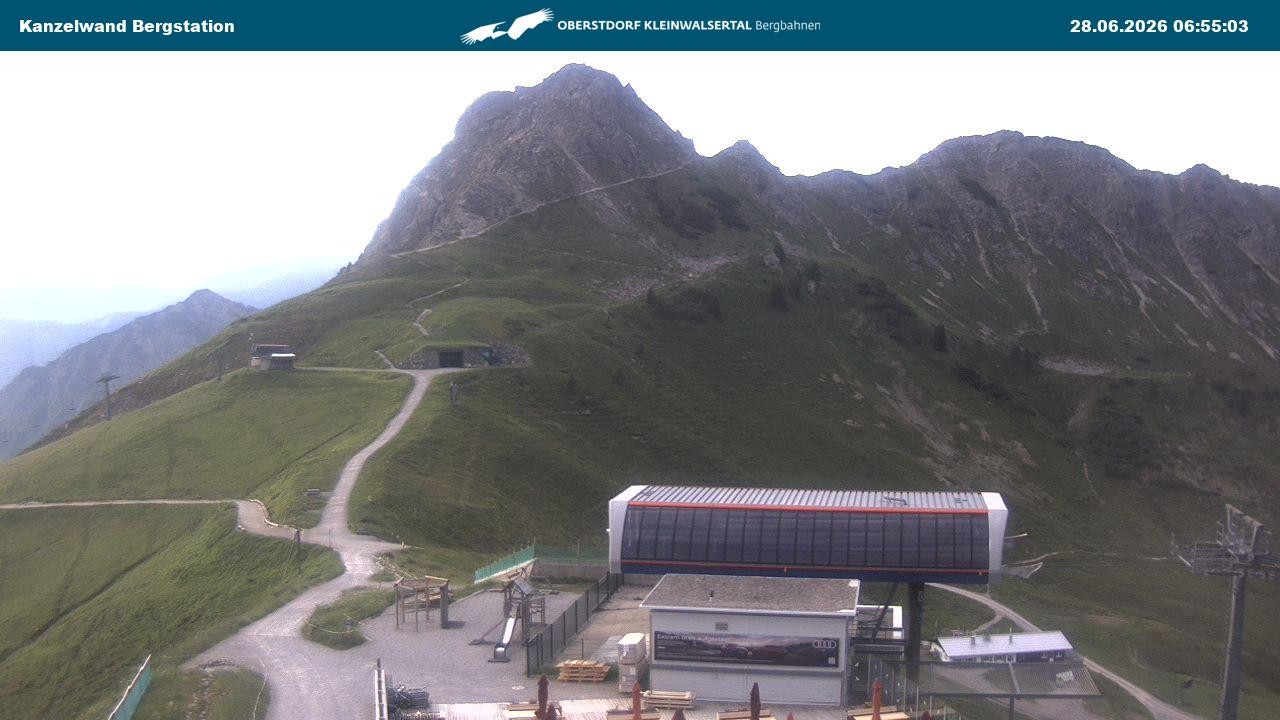 Archiv Foto Webcam Gipfelstation Kanzelwand