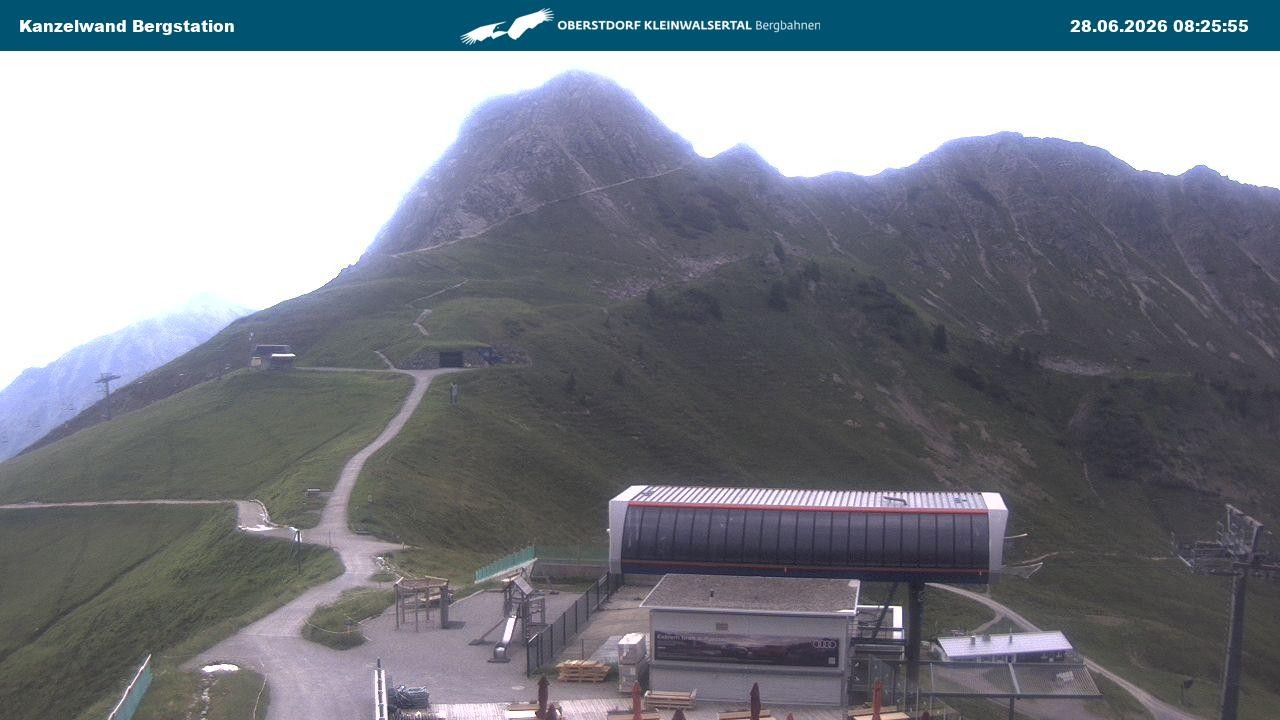 Archiv Foto Webcam Gipfelstation Kanzelwand