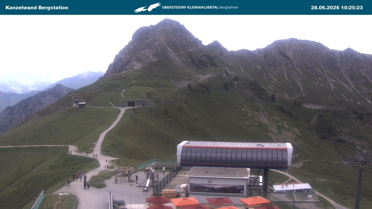 Archiv Foto Webcam Gipfelstation Kanzelwand