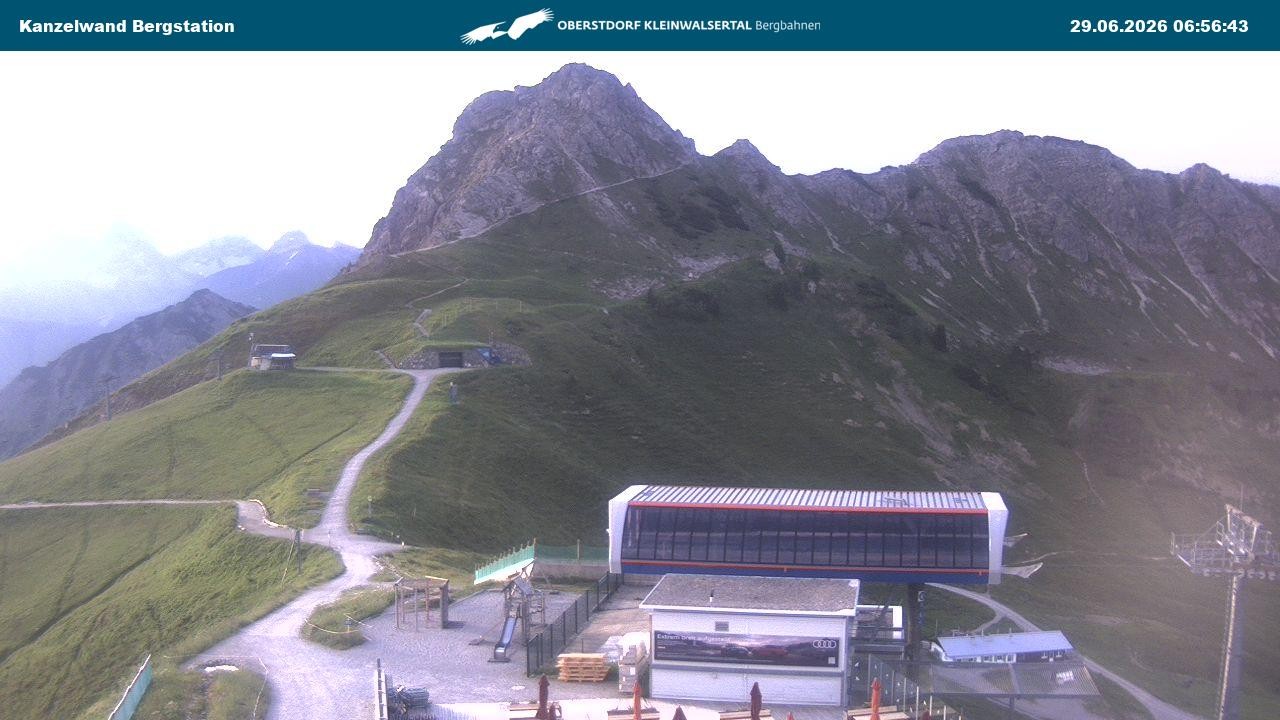 Archived image Webcam Top station Kanzelwand