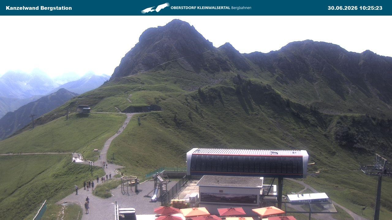 Archiv Foto Webcam Gipfelstation Kanzelwand