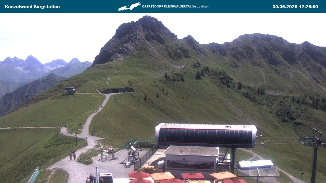 Archiv Foto Webcam Gipfelstation Kanzelwand