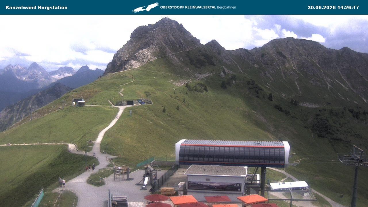 Archiv Foto Webcam Gipfelstation Kanzelwand
