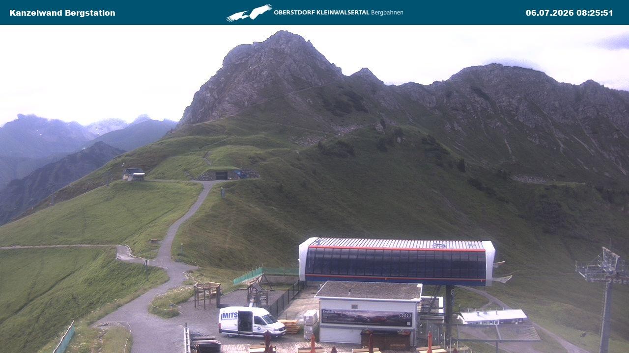 Archiv Foto Webcam Gipfelstation Kanzelwand