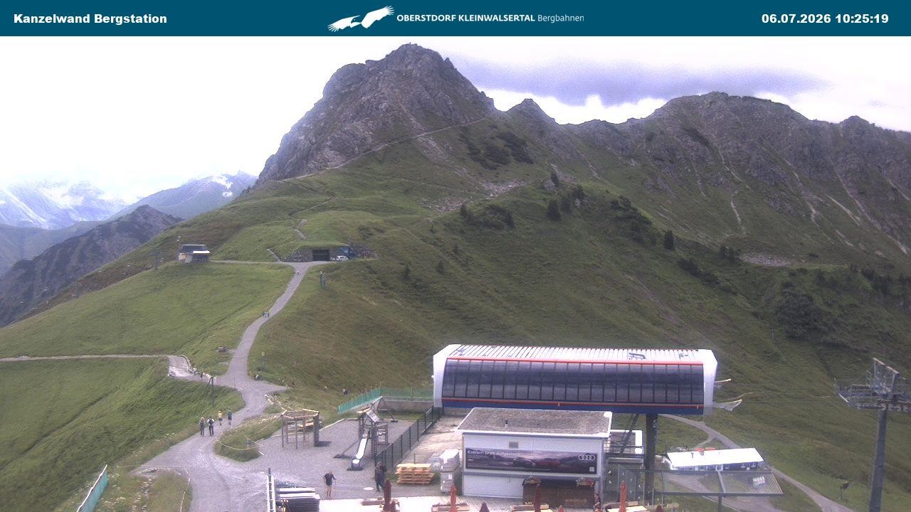 Archiv Foto Webcam Gipfelstation Kanzelwand