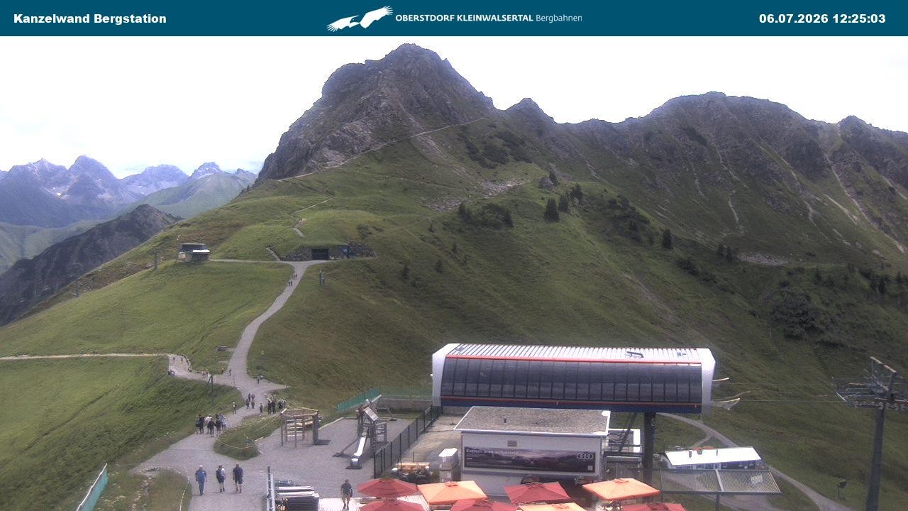 Archiv Foto Webcam Gipfelstation Kanzelwand