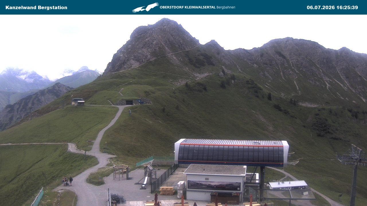 Archiv Foto Webcam Gipfelstation Kanzelwand