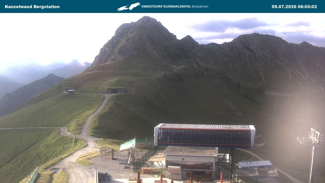Archiv Foto Webcam Gipfelstation Kanzelwand