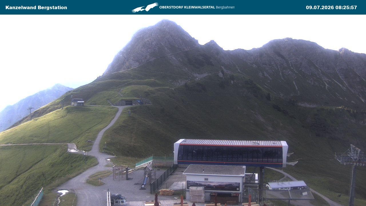 Archiv Foto Webcam Gipfelstation Kanzelwand