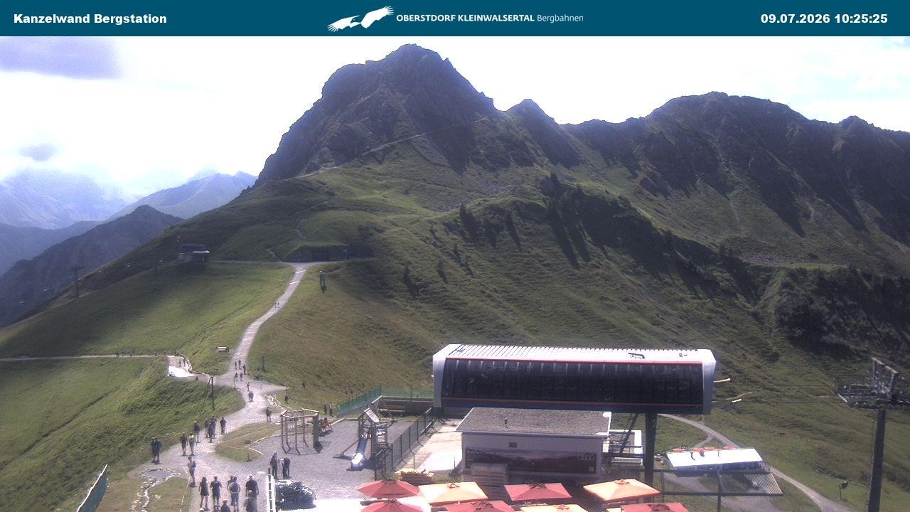 Archived image Webcam Top station Kanzelwand