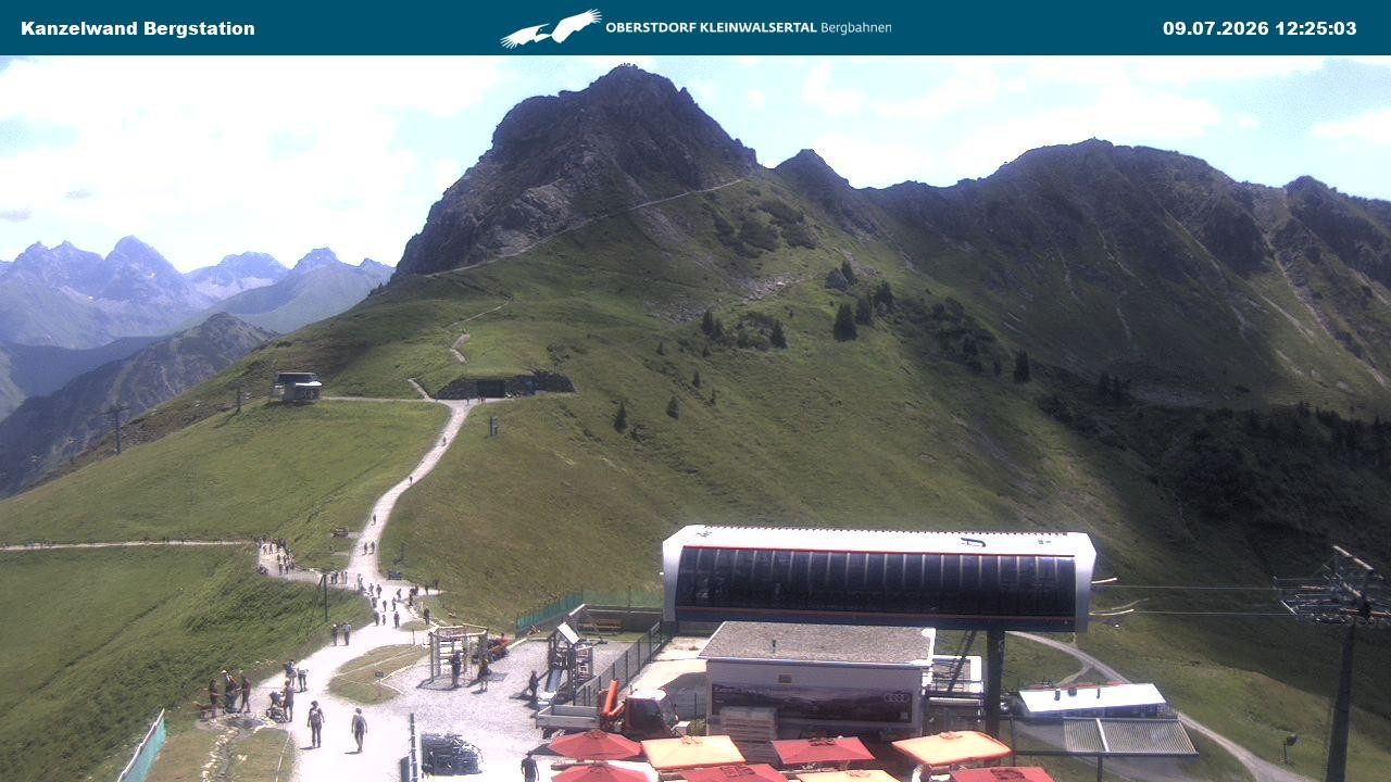 Archived image Webcam Top station Kanzelwand