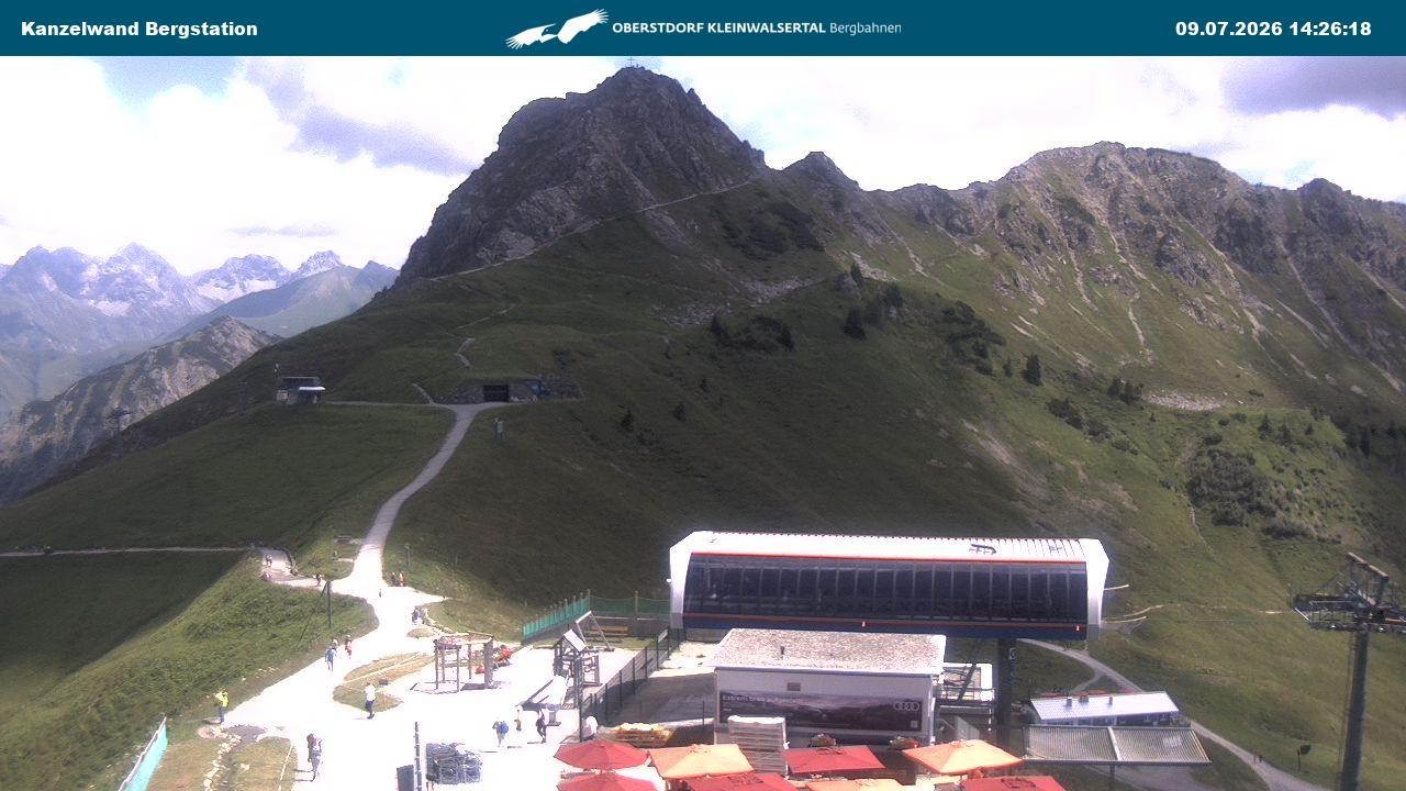 Archived image Webcam Top station Kanzelwand