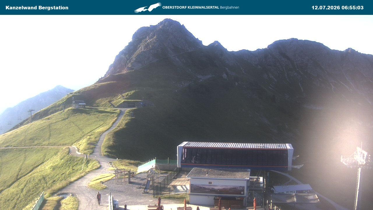 Archiv Foto Webcam Gipfelstation Kanzelwand