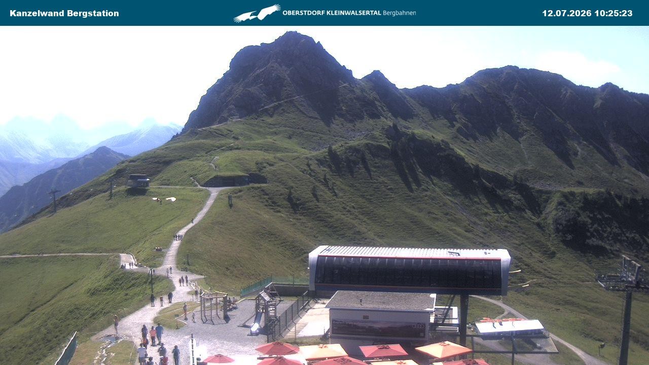 Archiv Foto Webcam Gipfelstation Kanzelwand