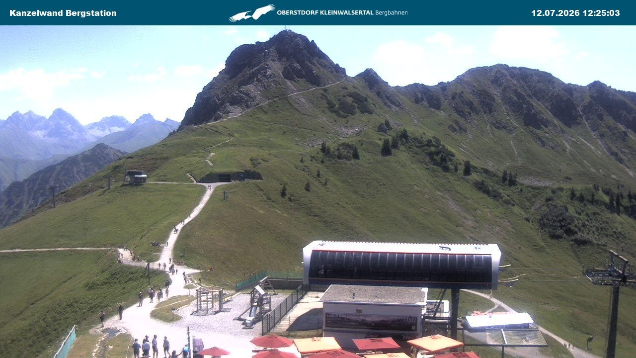 Archiv Foto Webcam Gipfelstation Kanzelwand