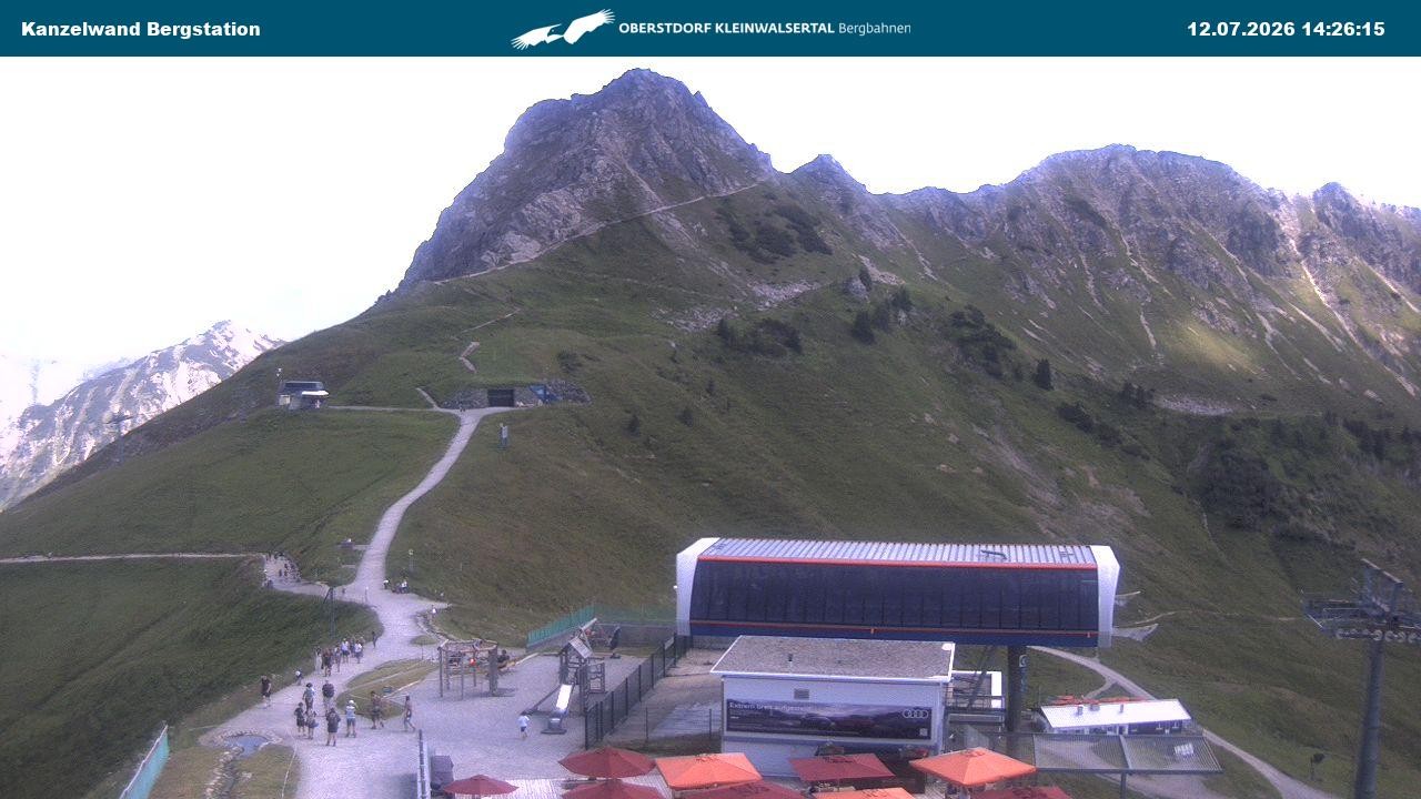 Archiv Foto Webcam Gipfelstation Kanzelwand