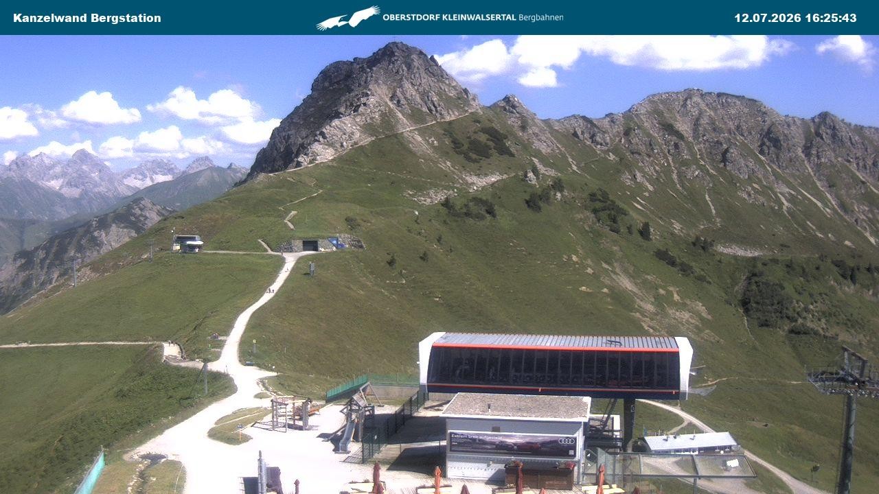 Archived image Webcam Top station Kanzelwand