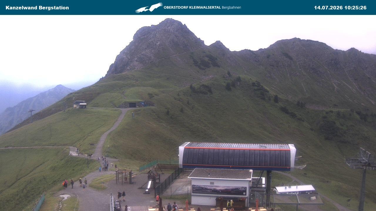 Archiv Foto Webcam Gipfelstation Kanzelwand