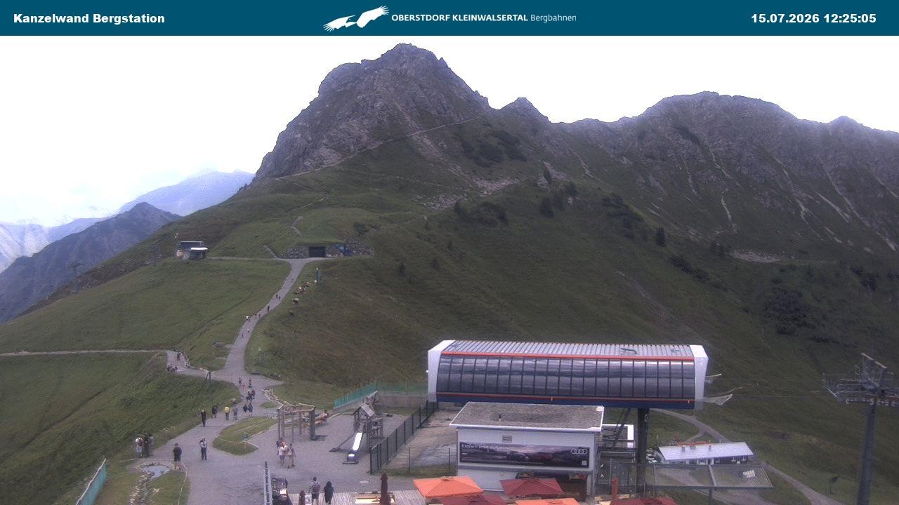 Archiv Foto Webcam Gipfelstation Kanzelwand