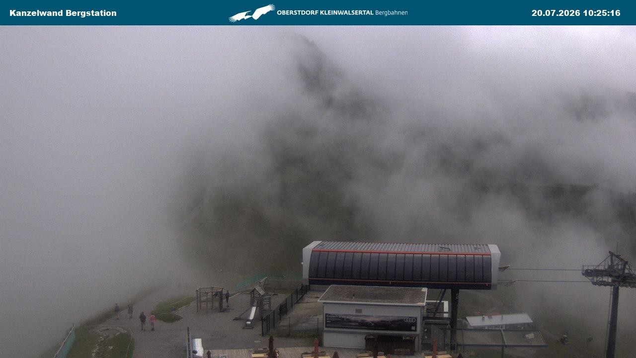 Archiv Foto Webcam Gipfelstation Kanzelwand