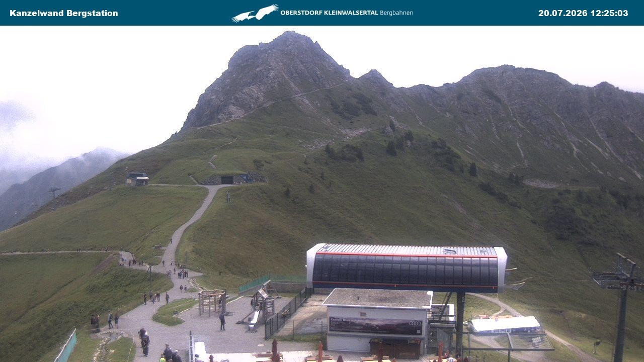 Archiv Foto Webcam Gipfelstation Kanzelwand