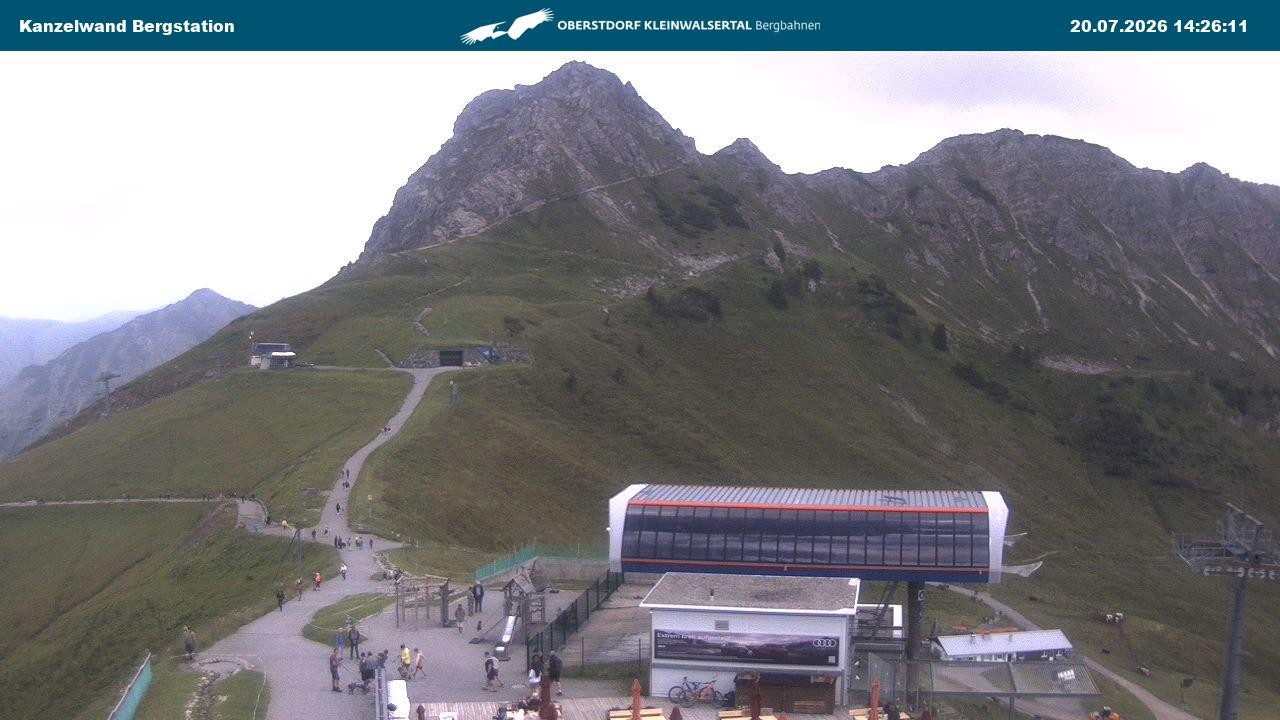 Archiv Foto Webcam Gipfelstation Kanzelwand