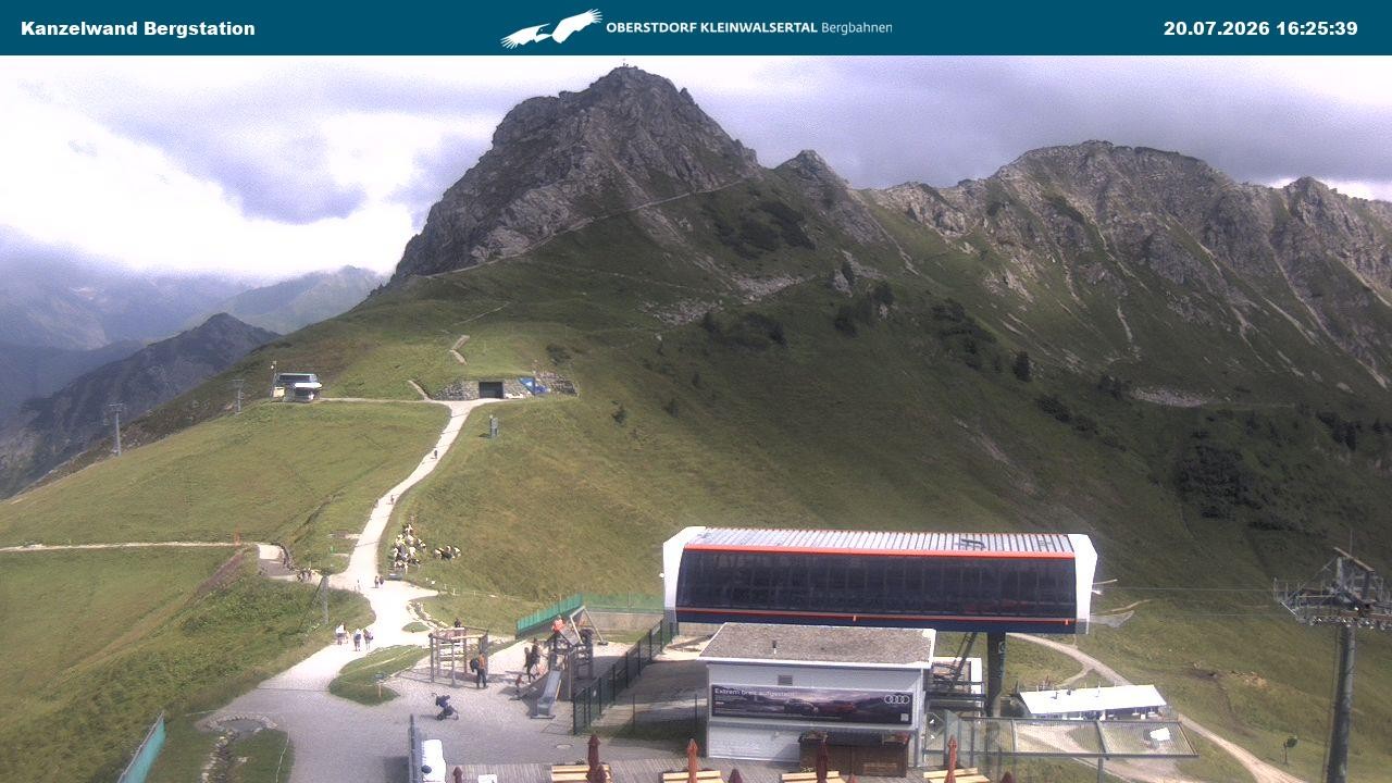 Archiv Foto Webcam Gipfelstation Kanzelwand