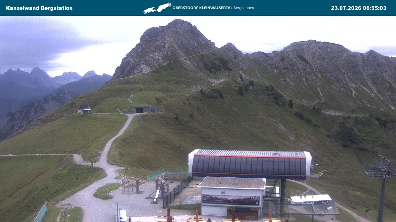 Archiv Foto Webcam Gipfelstation Kanzelwand