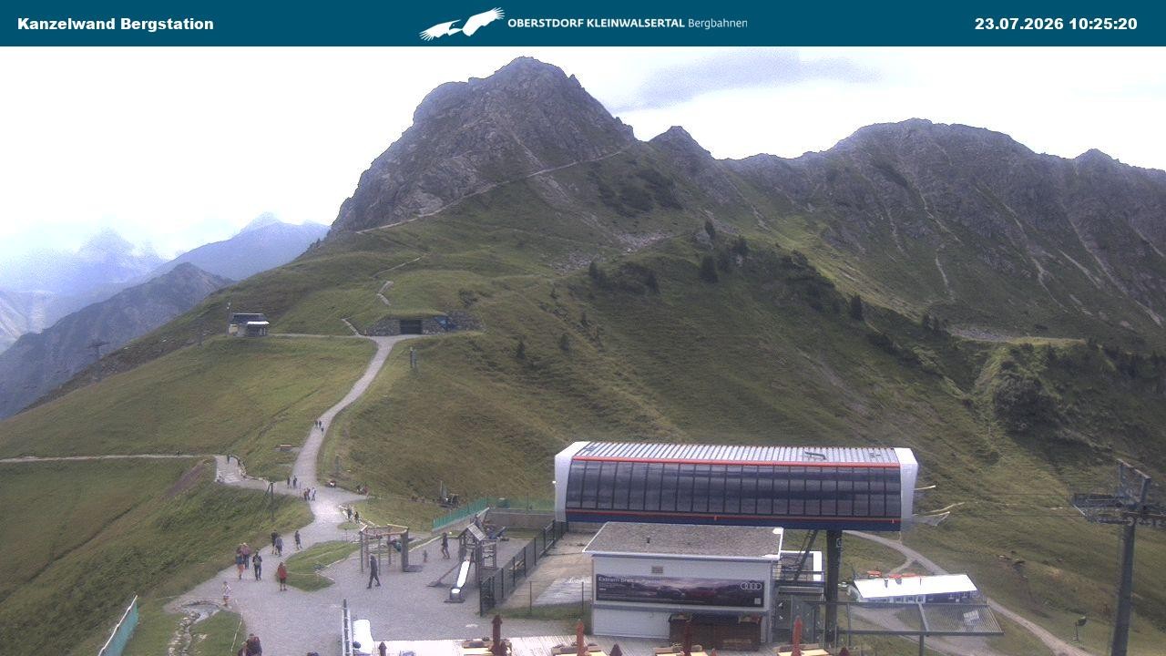 Archiv Foto Webcam Gipfelstation Kanzelwand