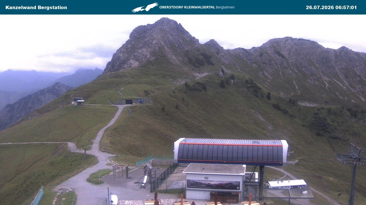 Archiv Foto Webcam Gipfelstation Kanzelwand
