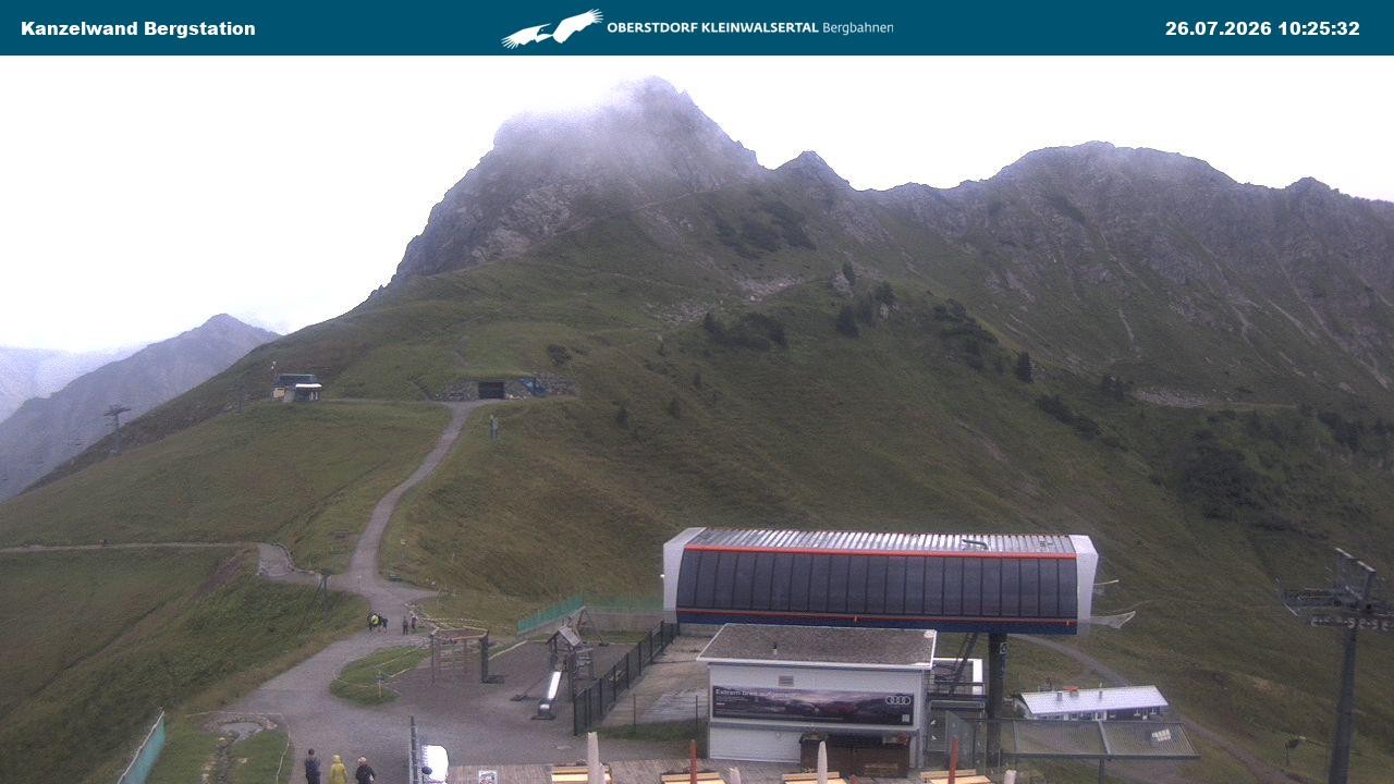 Archiv Foto Webcam Gipfelstation Kanzelwand