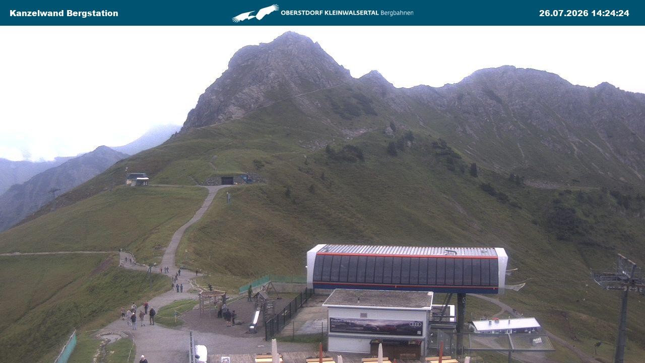 Archiv Foto Webcam Gipfelstation Kanzelwand