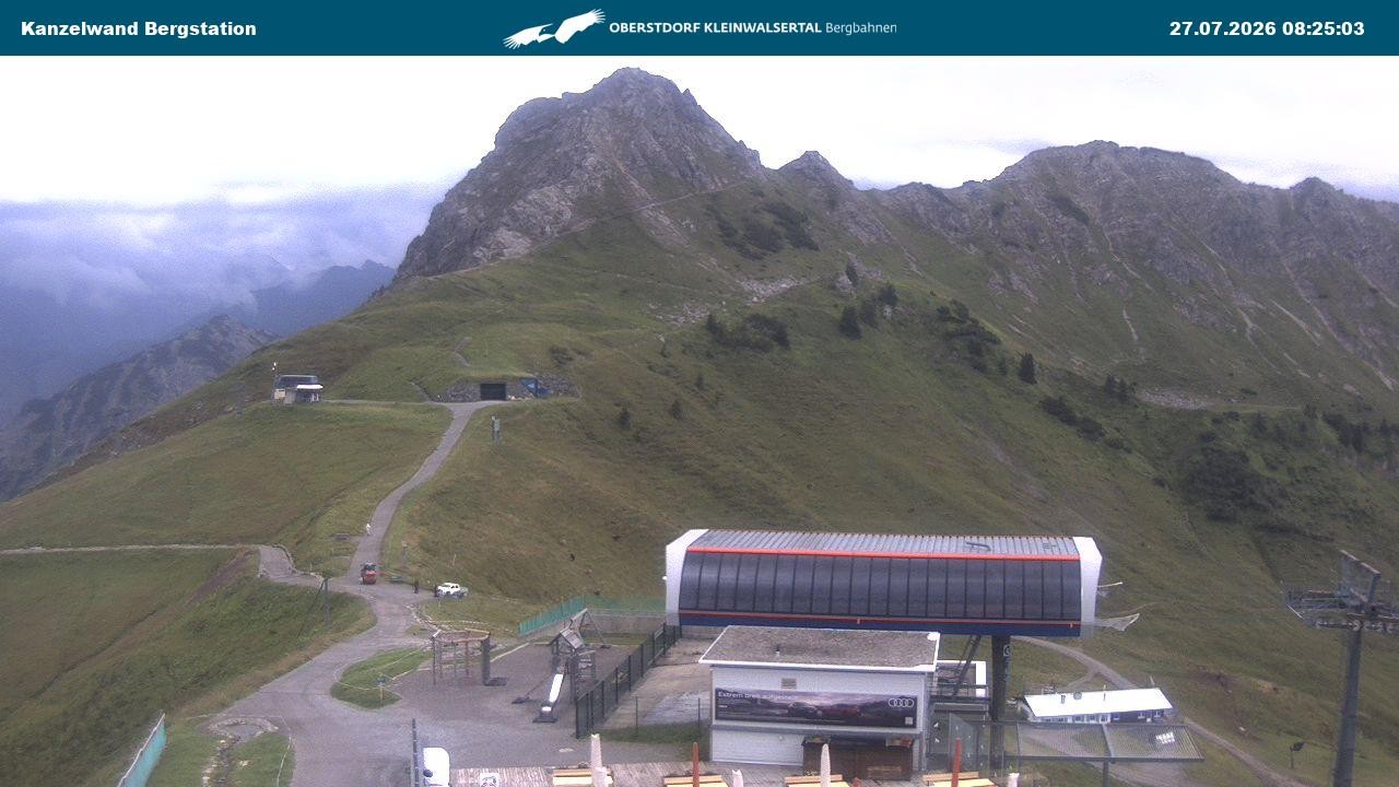 Archiv Foto Webcam Gipfelstation Kanzelwand
