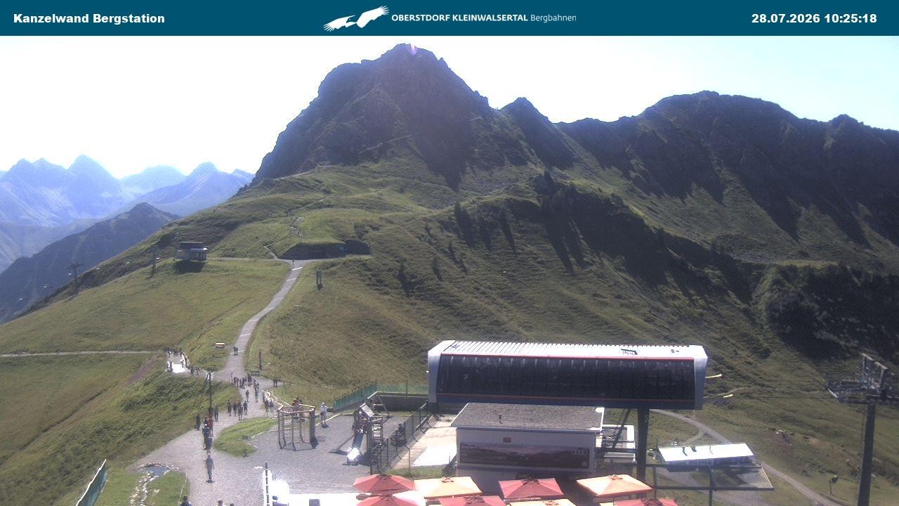 Archiv Foto Webcam Gipfelstation Kanzelwand