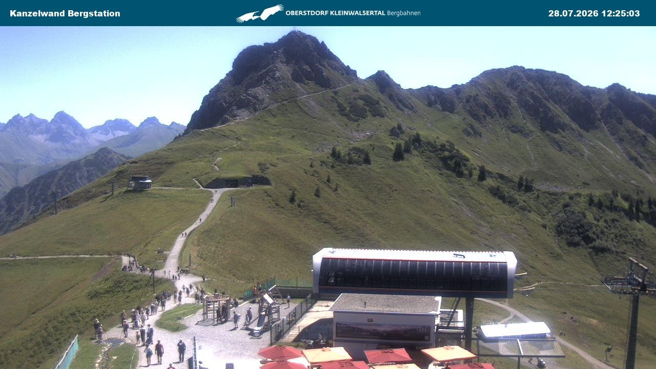 Archiv Foto Webcam Gipfelstation Kanzelwand