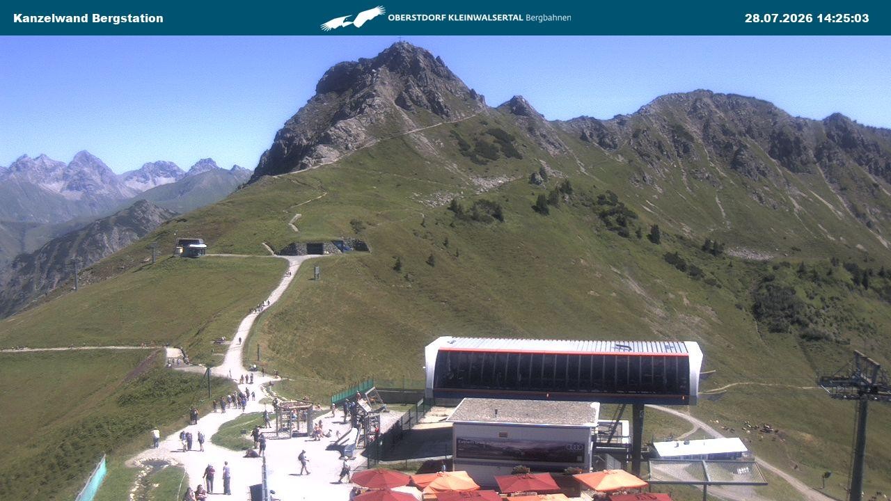 Archiv Foto Webcam Gipfelstation Kanzelwand