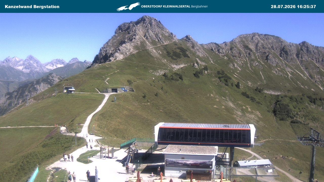 Archiv Foto Webcam Gipfelstation Kanzelwand