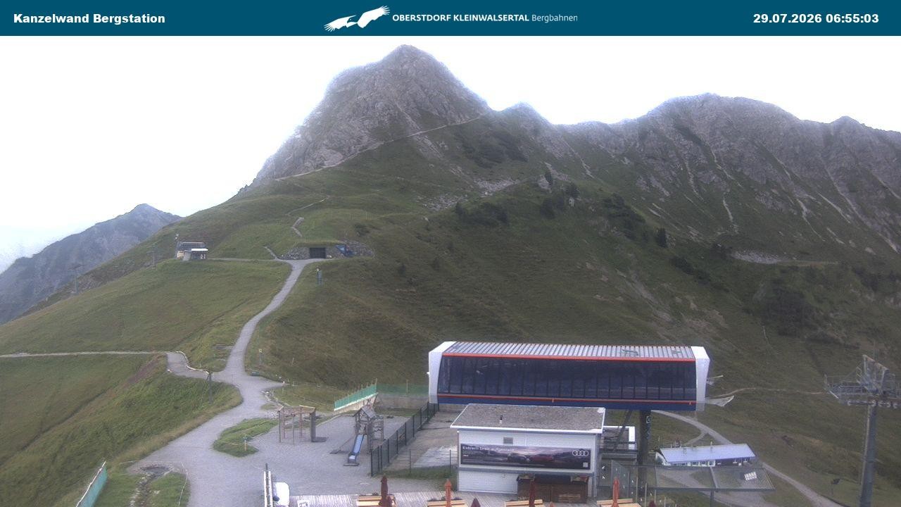 Archiv Foto Webcam Gipfelstation Kanzelwand