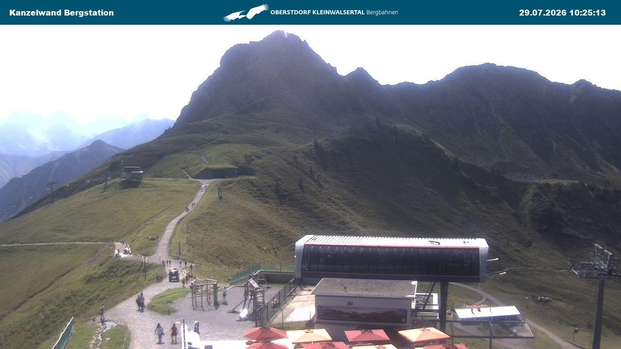 Archiv Foto Webcam Gipfelstation Kanzelwand