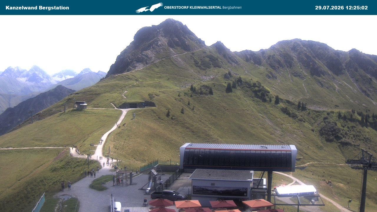 Archiv Foto Webcam Gipfelstation Kanzelwand