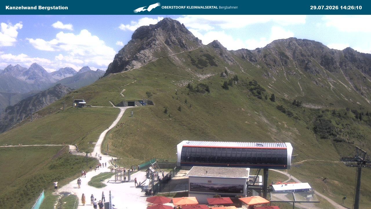 Archiv Foto Webcam Gipfelstation Kanzelwand