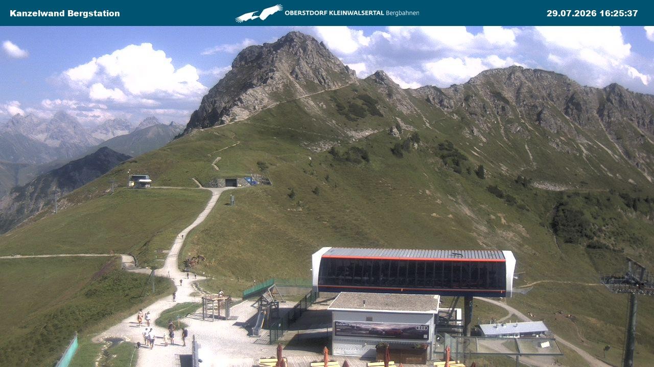 Archived image Webcam Top station Kanzelwand