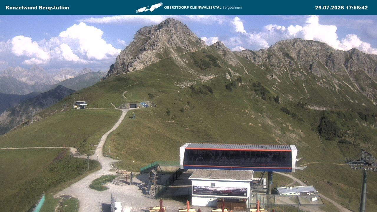 Archived image Webcam Top station Kanzelwand
