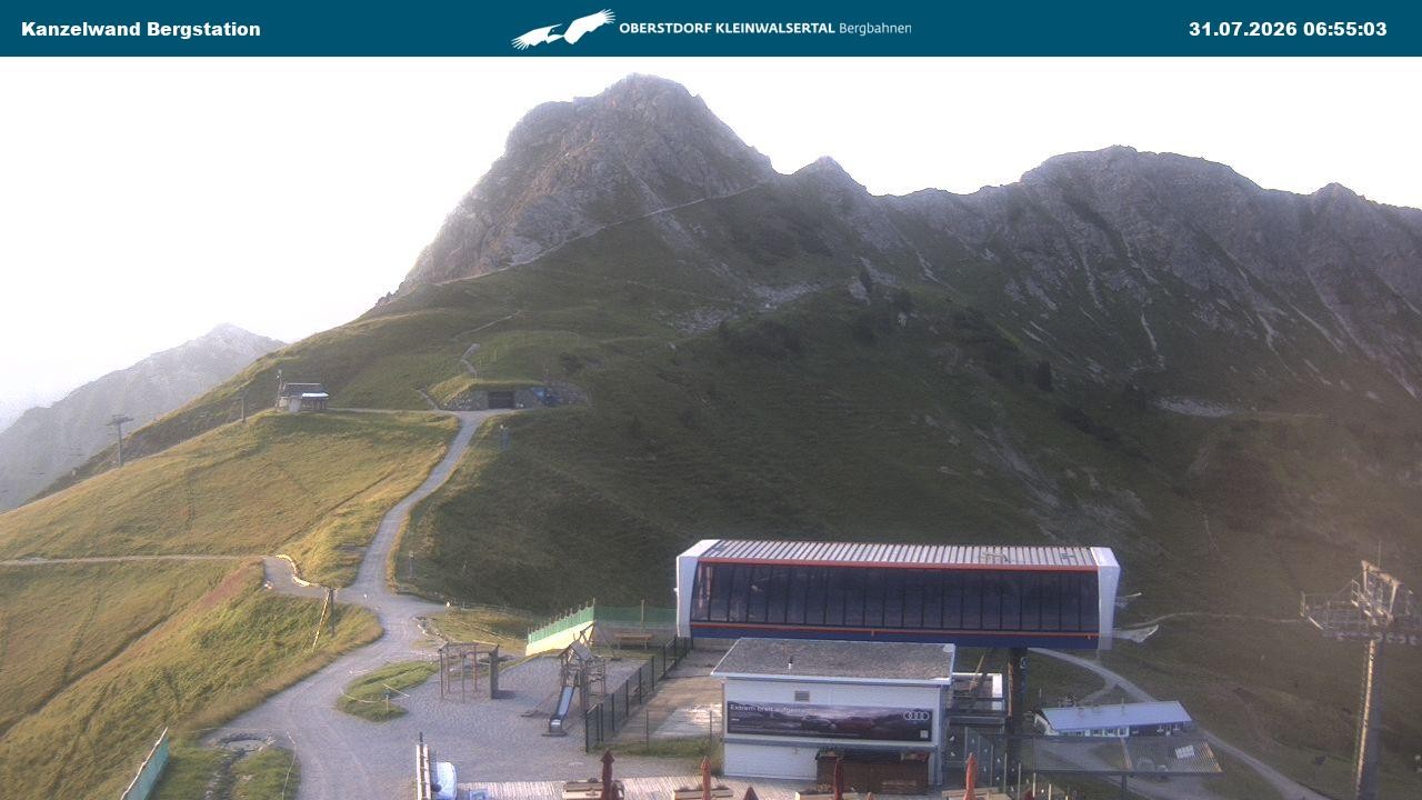 Archived image Webcam Top station Kanzelwand