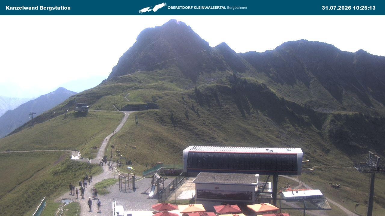 Archiv Foto Webcam Gipfelstation Kanzelwand