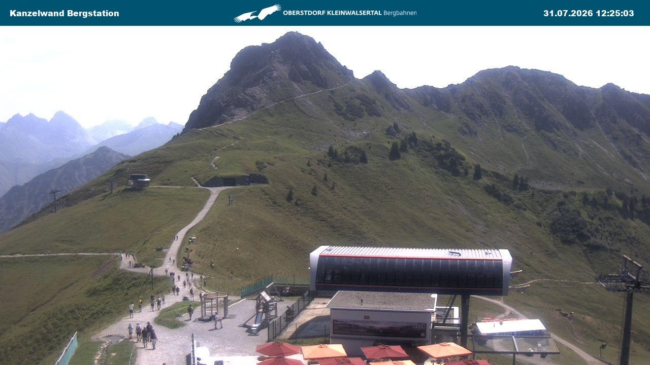 Archiv Foto Webcam Gipfelstation Kanzelwand