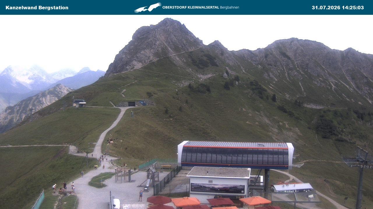 Archived image Webcam Top station Kanzelwand