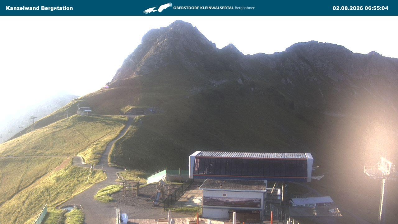 Archiv Foto Webcam Gipfelstation Kanzelwand